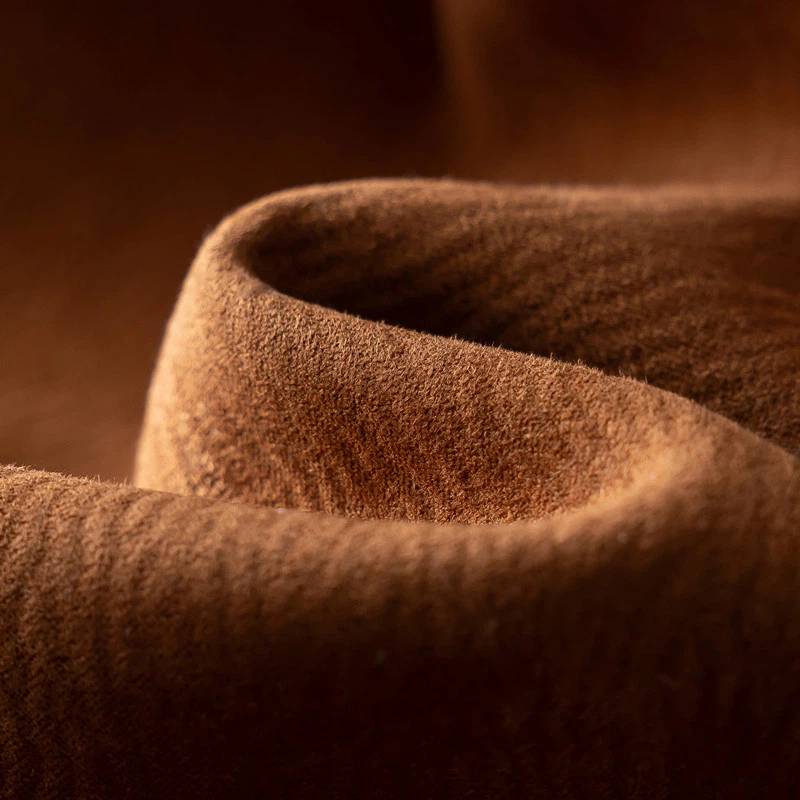 Fluid Wave Microfiber Suede Fabric for Shoes