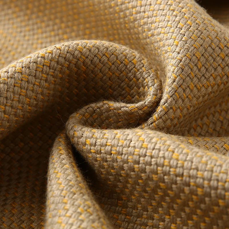 Striped Linen Blend Fabric